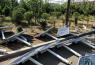 北京農村太陽能路燈6米安裝現場